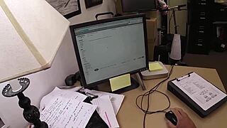 Hardcore voyeur fucking caught at grassy spot outdoors