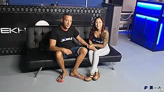 lina jones rides victor bloom's cock