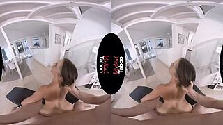 Virtual Taboo: No Other Dick Like His for Shaved Brunette