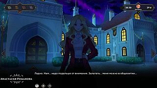 Teacher and student explore small 18+ tits in bed fingering game.