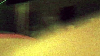 in a cozy hotel room, she eagerly performs a blowjob on her partner, savoring every moment