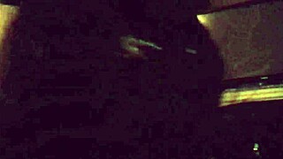 in a cozy hotel room, she eagerly performs a blowjob on her partner, savoring every moment