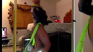 Slow Motion Sex Strut With Intense Body Movements