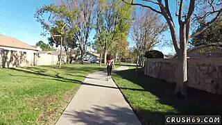 why does the boss partner with step daughter and mother in law for big natural tits sex?