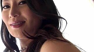 Stunning Japanese Beauty Rei Kitajima Sucks in Wild 69