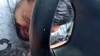 She gave cock in GPS and my throat, lost destination swallowing Uber!