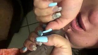 Dezzy Deepthroats Monster Cock