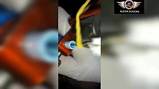 why is this transsexual getting a tattoo on her ass?