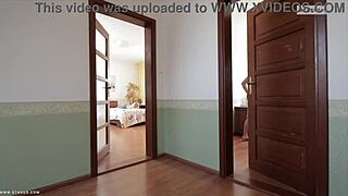 Blonde Twink Threesome Rips Clothes for Intense Handjob and Blowjob Action