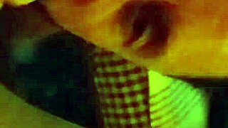 Jayexposed gives a blowjob to a stunning shemale