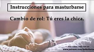 today you become the girl in this spanish audio roleplay