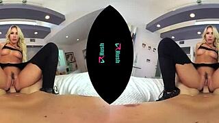 vrhush carmen caliente catches a thief in reality blonde big tits cowgirl handjob pov burglar hardcore riding tits