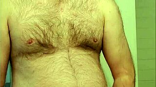Martin Lavallée's steamy solo show with self-feeding cumshot
