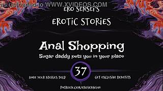 women enjoy ANAL SHOPPING with erotic audio in reality POV