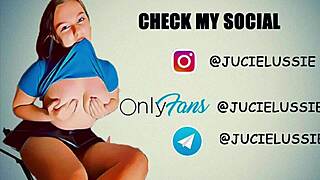 i masturbate while fingering my big tits during horny striptease dance.