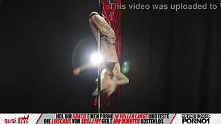 What if her boss knew? Blonde sex bomb shows her hot moves on webcam.