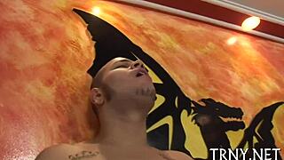 Posh Ladyboy Uses Male 10-Pounder