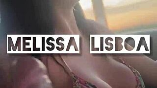 Suck that monster cock in the car until he cums in your mouth! Interracial blowjob frenzy