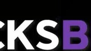 oiled redhead milf deepthroats masseuse with sloppy tongue