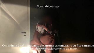 Hotwife Gets Sensual Big Black Cock In Garage While Cuckold Prepares Motel