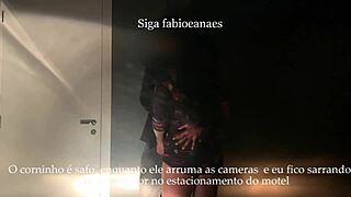 Hotwife Gets Sensual Big Black Cock In Garage While Cuckold Prepares Motel