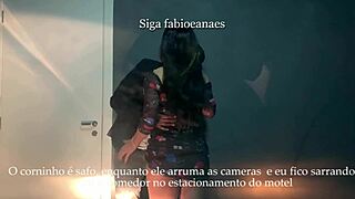 Hotwife Gets Sensual Big Black Cock In Garage While Cuckold Prepares Motel