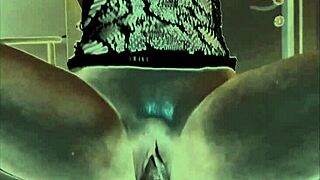 Does this shaved girlfriend ride monster cock reverse cowgirl?