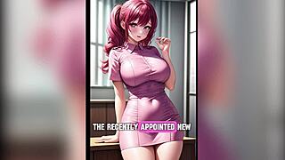 ai-generated hentai story featuring kazuma in anime adventures