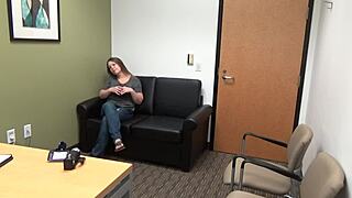 Amathest Rose Undergoes Casting Interview Leading to Hardcore Amateur Fucking