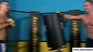 Muscle Stud Anally Banged and Cums Hard After Intense Workout Session