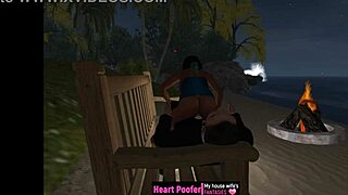 What An Exciting Encounter At The Seaside Cabins Beach!