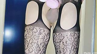 damn, amateur shemale miyuki works those toys like a pro!