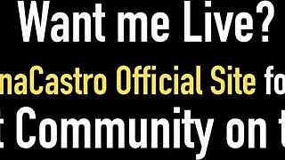 Angelina Castro's CLOSE-UP Dildo DRILLING Scenes Shine Bright