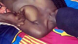 That neighbor's dick is way too big, I can't handle it with my hand.