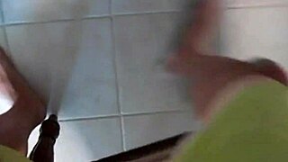 i can’t believe milf wife fists pussy then sucks cum