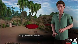 i just cant stop watching this mature milf masturbatin on the beach in treasure of nadia