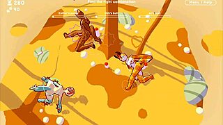 Odymos Lgbt Hentai Game Ep 10 Threesome Outdoor Sex With Mushroom Shape Dildos