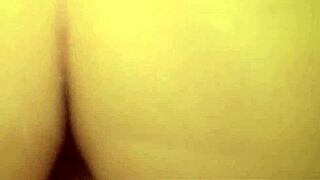 goldie enjoys the cum on her tits from hardcore fucking