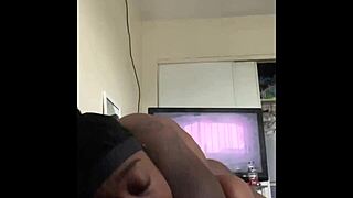 ebony swallows cumshot