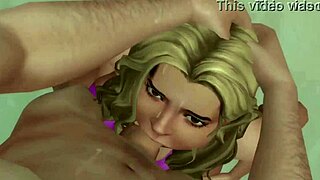 wild beach blonde gives deepthroat then rides to cum