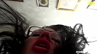 This fat milf rides cowgirl and gets assfucked hard! 😍