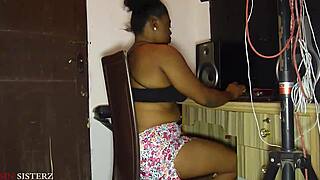 All Alone With Female Producer Bent Over