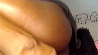 simply amazing ebony babe with tight pussy blows me away