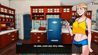 Amateur teen in shower with big features