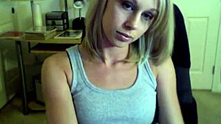 Kylie teases with her perfect ass and tits on webcam 😏