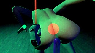 Animated Captain's wild ride in VR