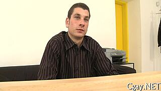 watching twinks in homosexual porn scenes