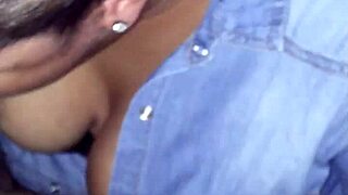 Dominican BBW deepthroats fat cock and swallows cum