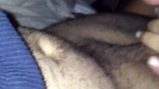 Dominican BBW deepthroats fat cock and swallows cum