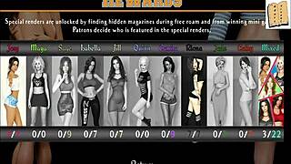 Blonde College Chick Experiences Intense Erotic Sex In Game